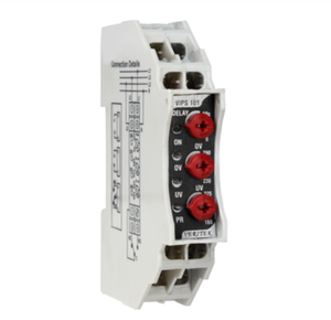 VOLTAGE RELAY - UNDERVOLTAGE / OVERVOLTAGE / PHASE REVERSAL - VIPS 101